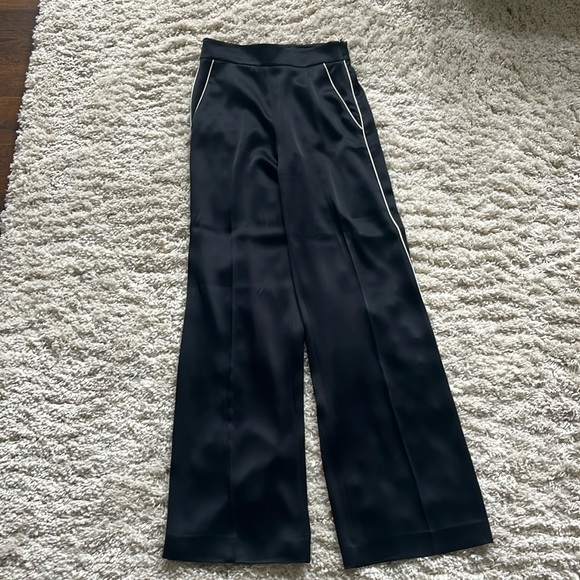 Wilfred satin dress pants with white pinstripe - Picture 1 of 6